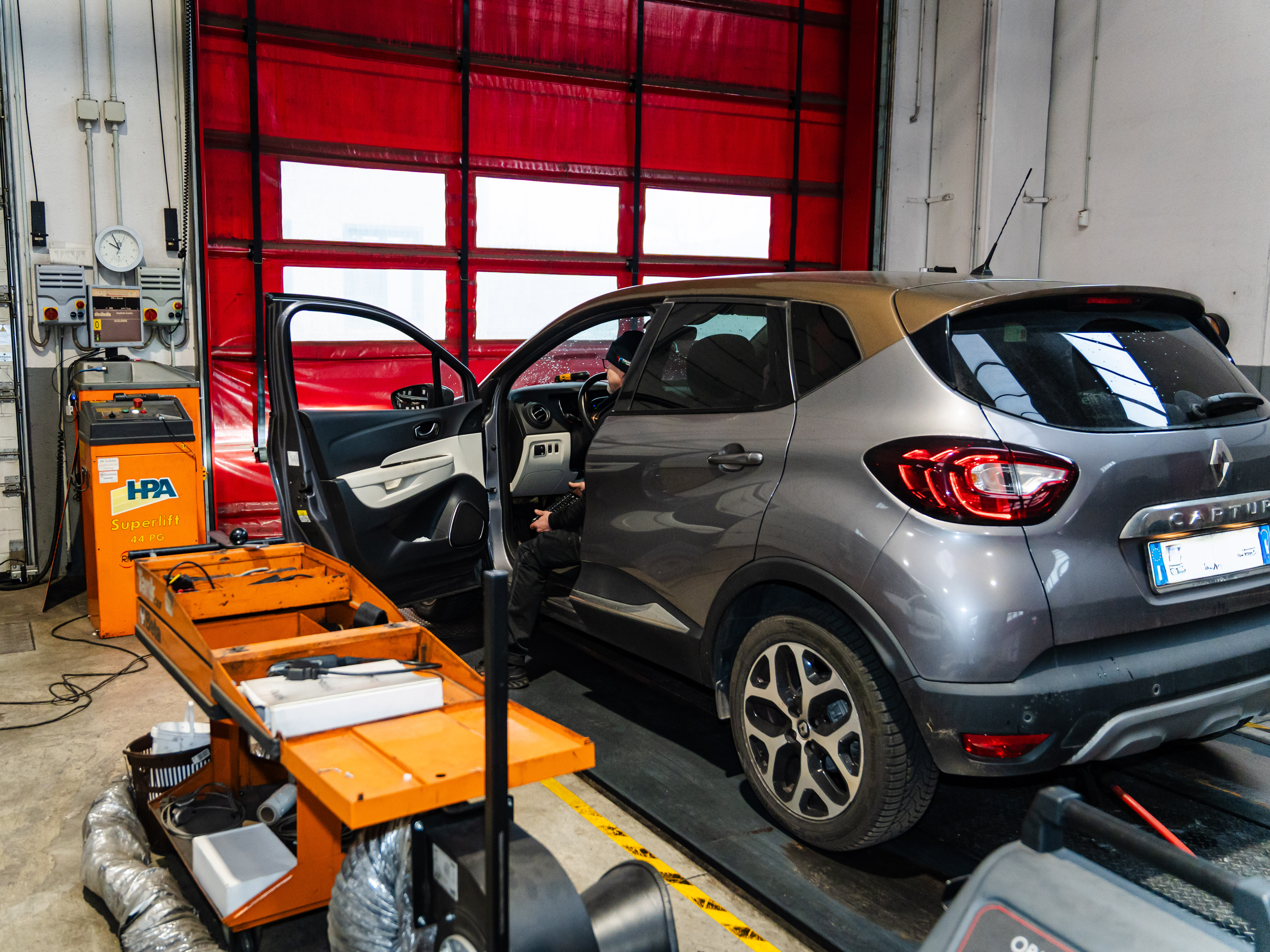 Sala attesa clienti officina