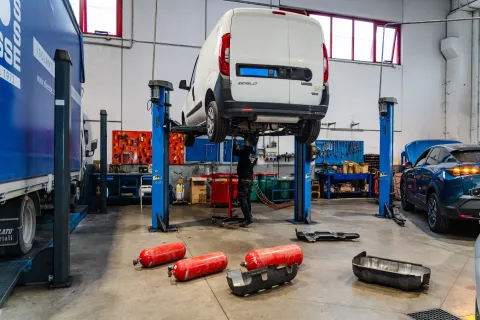 Reparto GPL e Metano — installazione
